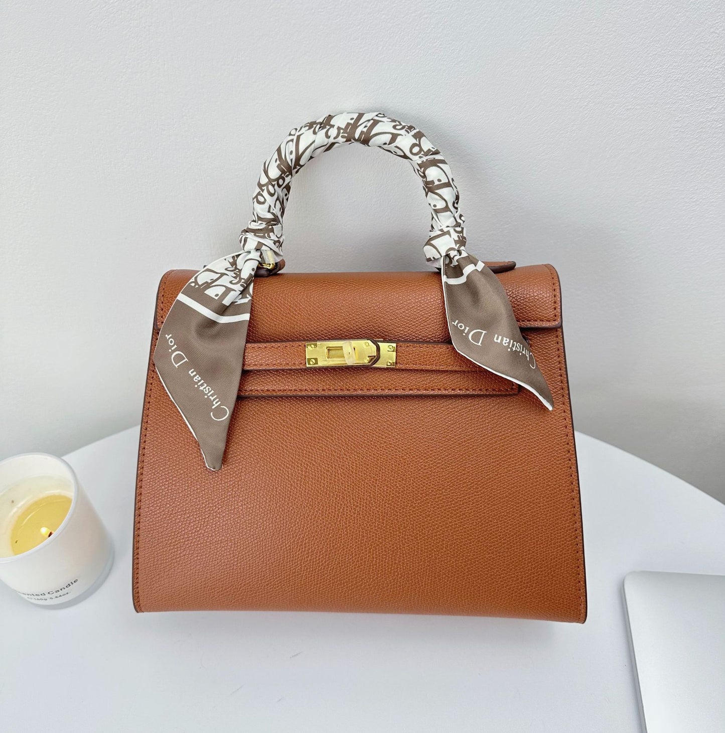 High-grade Genuine Leather Second Generation Kelly Shoulder Bags