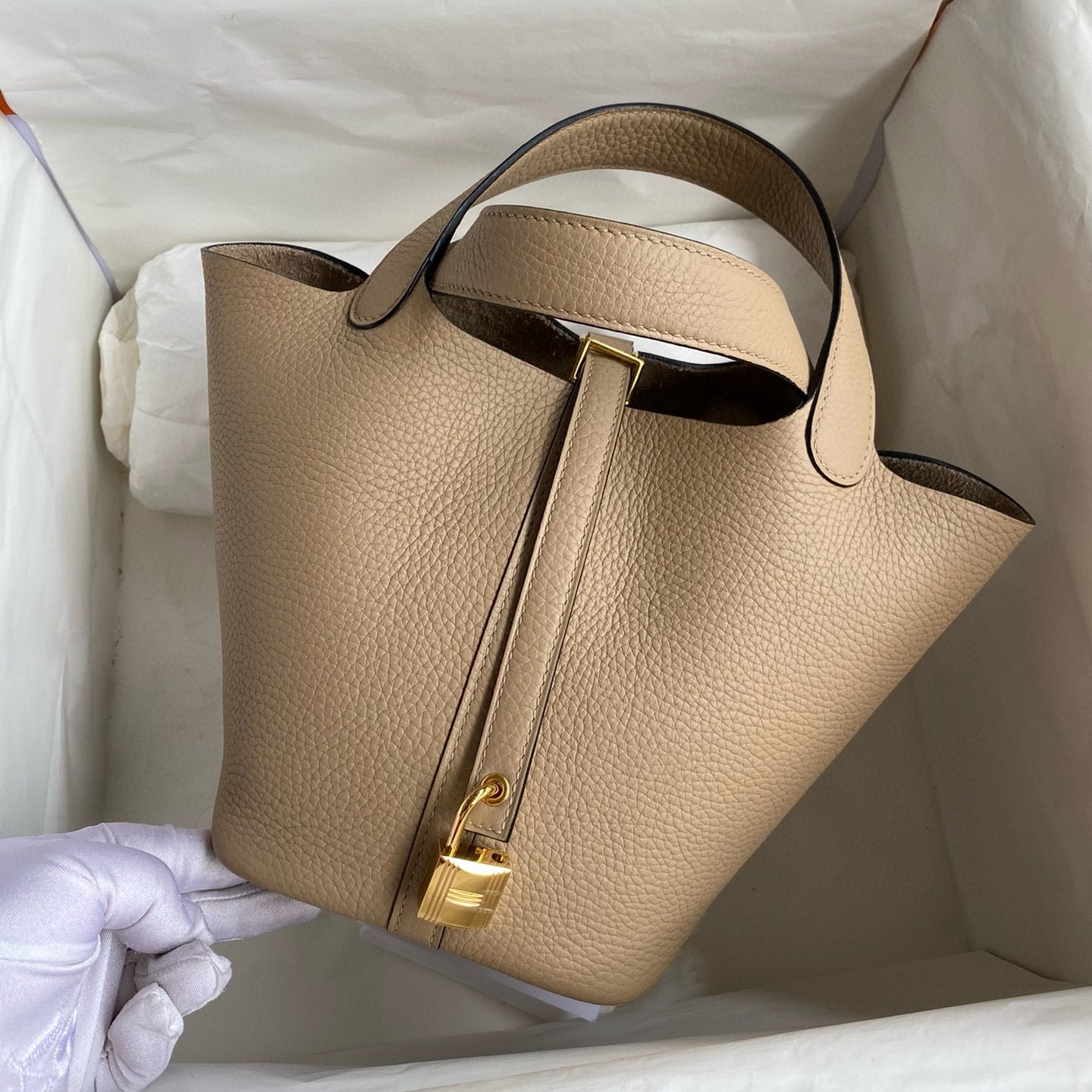 Women's First Layer Litchi Pattern Genuine Leather Bags