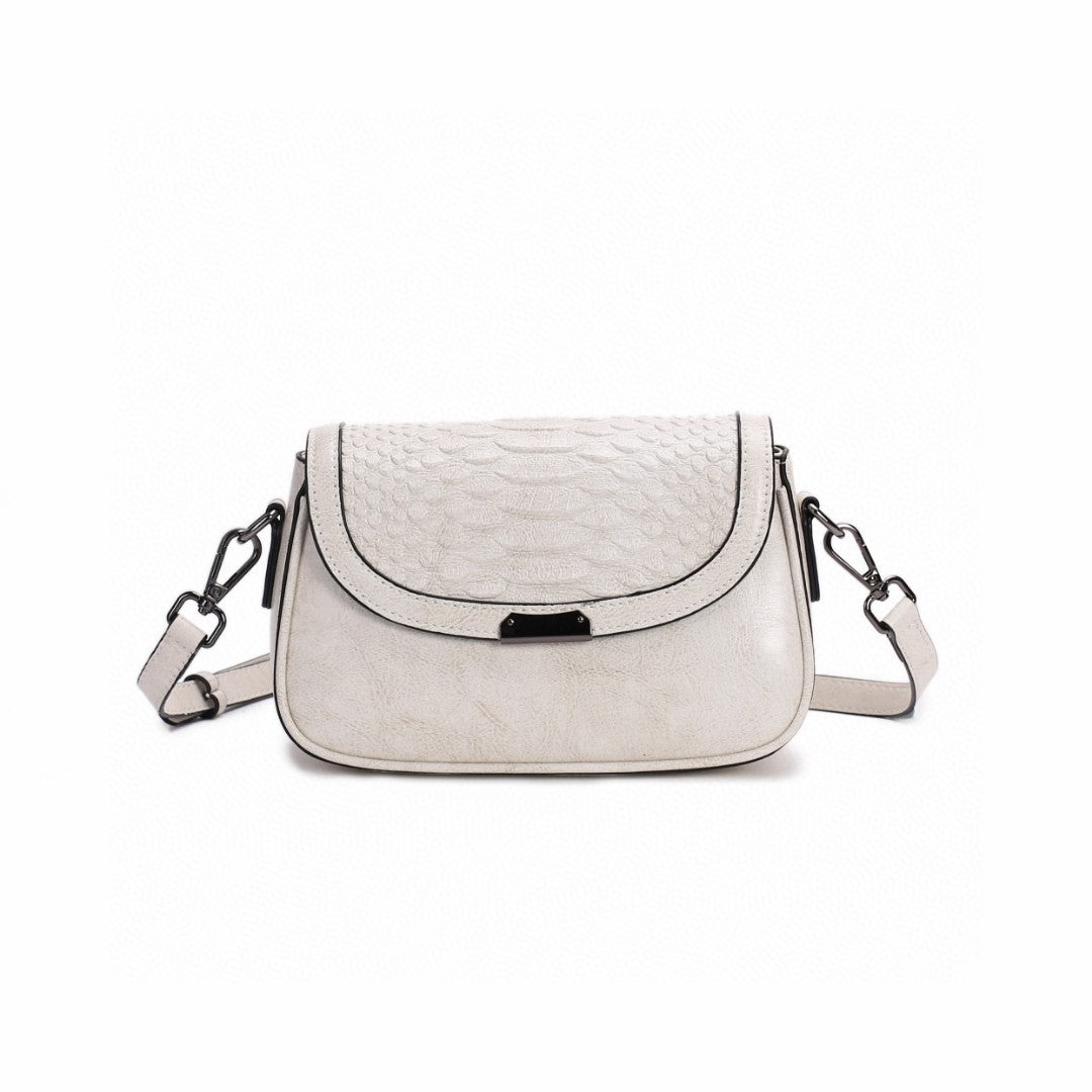Women's Genuine Leather Crocodile Pattern Large Capacity Shoulder Bags