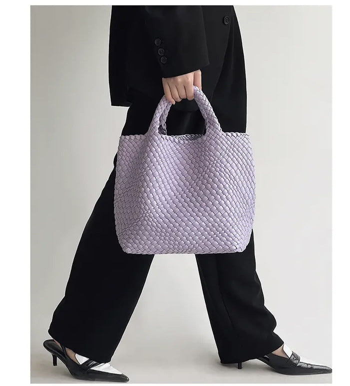 Women's Handmade Woven Portable Large Capacity Tote Bags