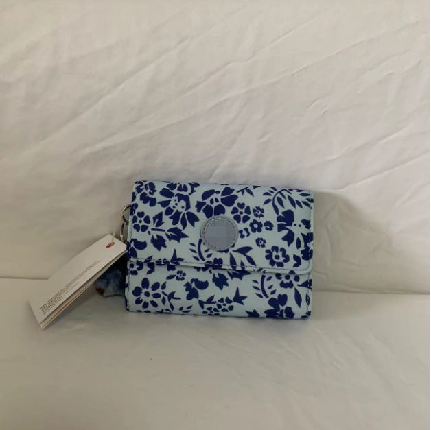 Home Monkey Nylon Multiple Slots Short Purses