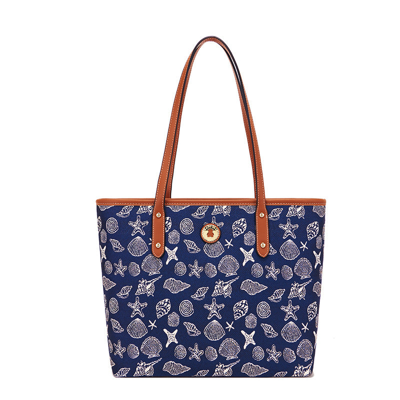 Women's Classy Simple Large Capacity Canvas Shoulder Bags