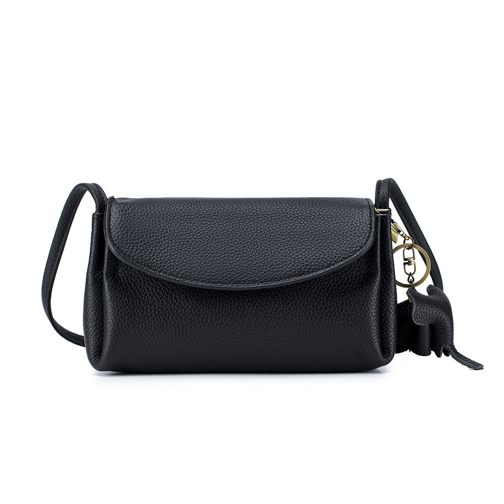 Women's High Sense Underarm Simple Elegant Genuine Shoulder Bags