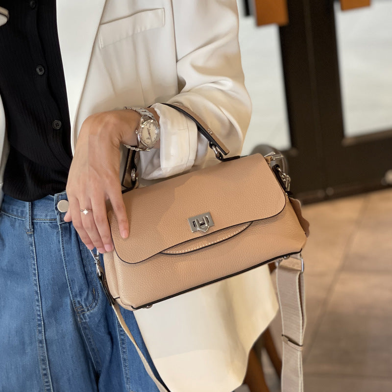 Women's Durable Leather Soft Large Capacity Handbags