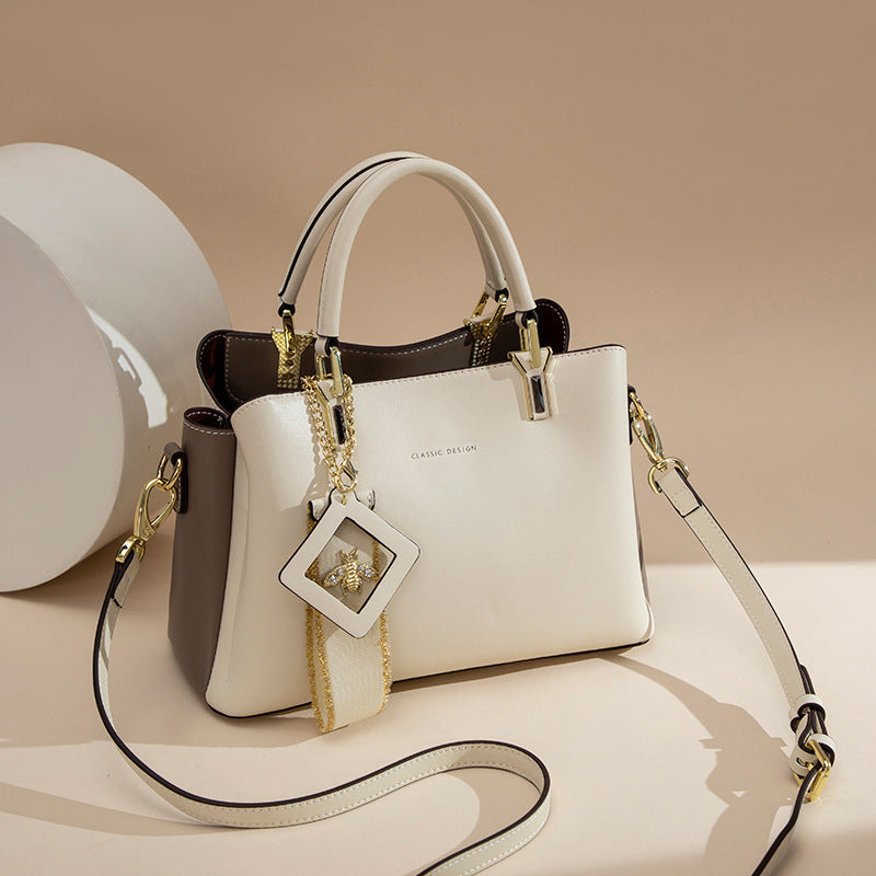Women's Genuine Leather Fashionable High-grade Fashion Send Handbags