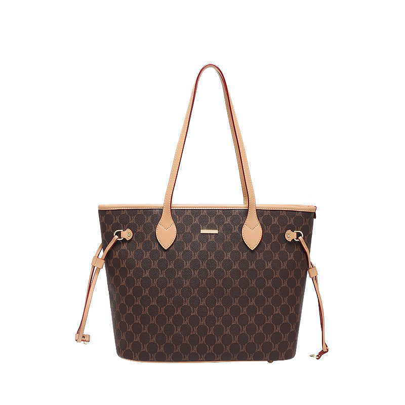 Women's Capacity Presbyopic Vintage College Class Underarm Tote Bags