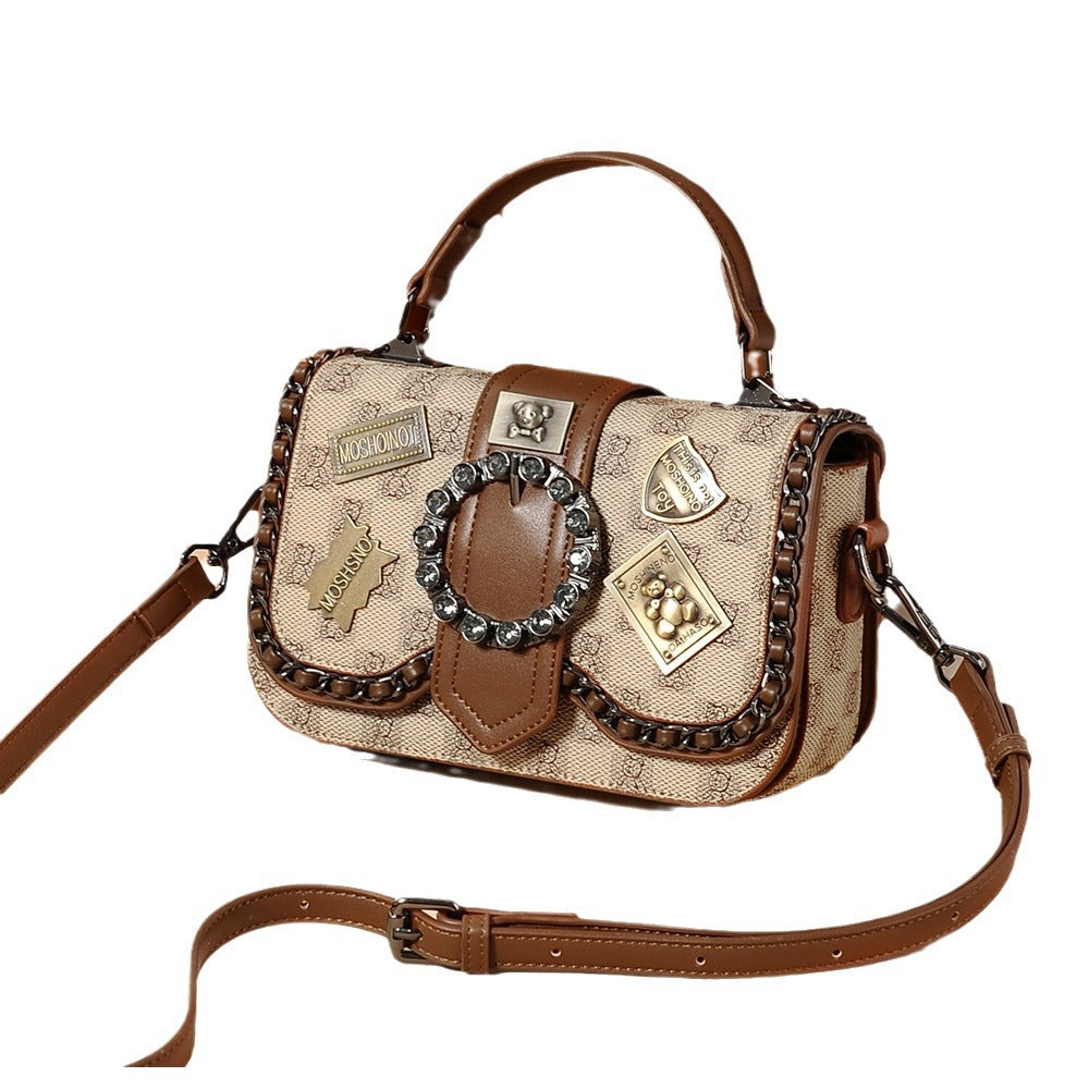 Women's Source Fashion Retro Western Style Printed Crossbody Bags