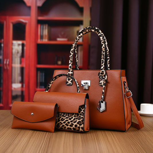 Women's Three-piece Urban Simple Large Capacity Portable Handbags