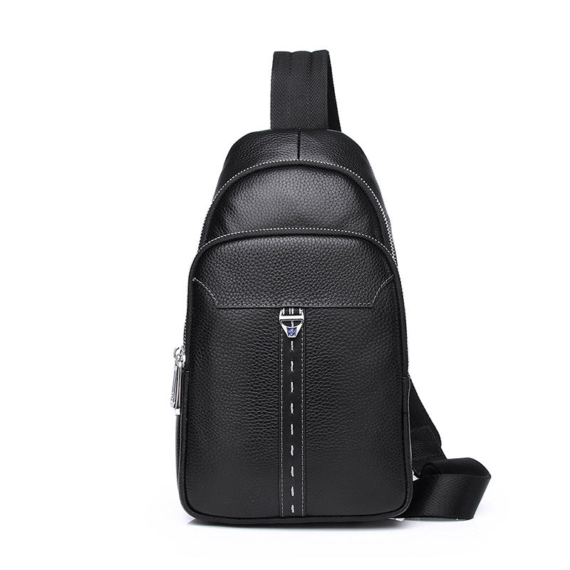 Men's Genuine Leather Business Multifunction First Layer Men's Messenger Bags