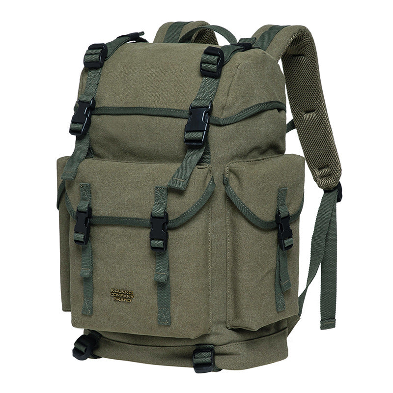 Trend Large Capacity Retro Canvas Daily Backpacks