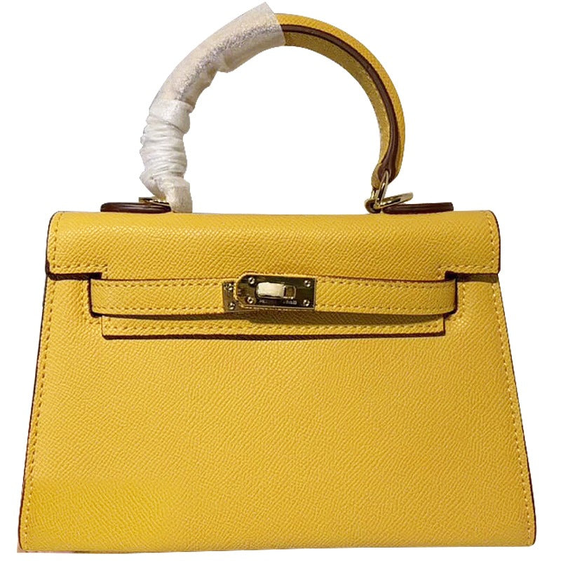 Women's Second Generation Kelly Leather Portable Shoulder Bags
