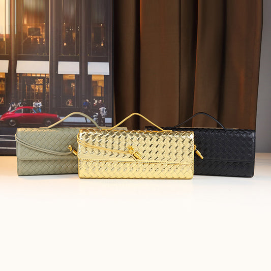 Hand-woven Everyday Joker Baguette Fashion Horizontal Handbags