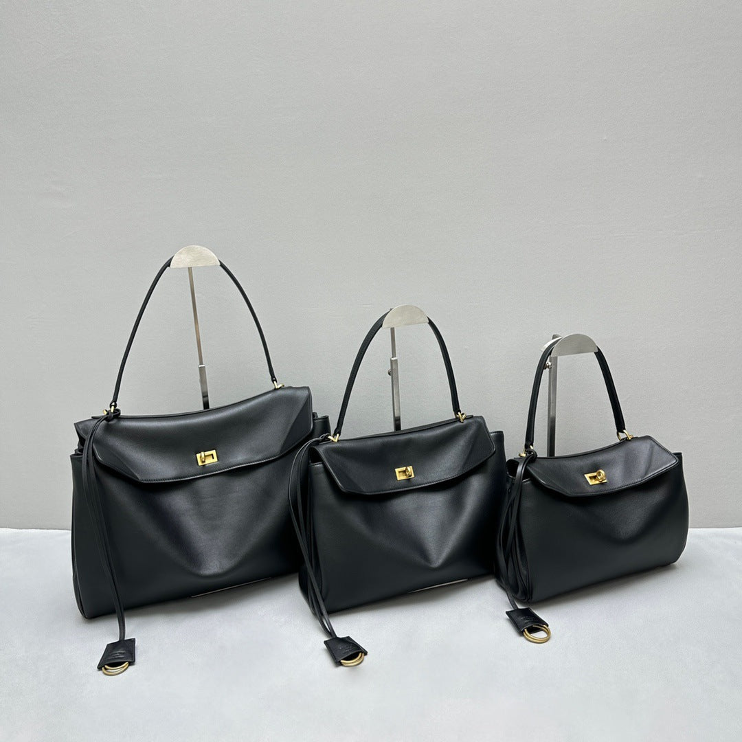 Leather Kelly High-grade Cowhide Large Capacity Bags