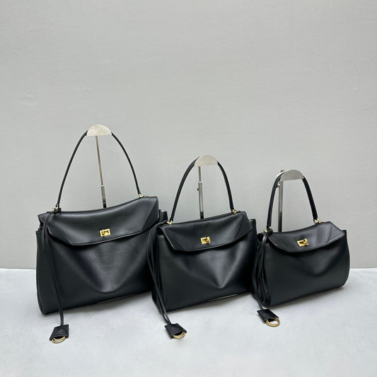 Leather Kelly High-grade Cowhide Large Capacity Bags