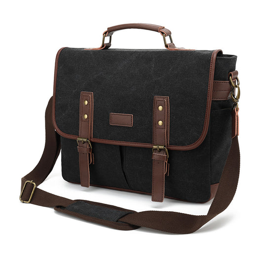 Men's Creative Trendy Canvas Portable Computer Bags