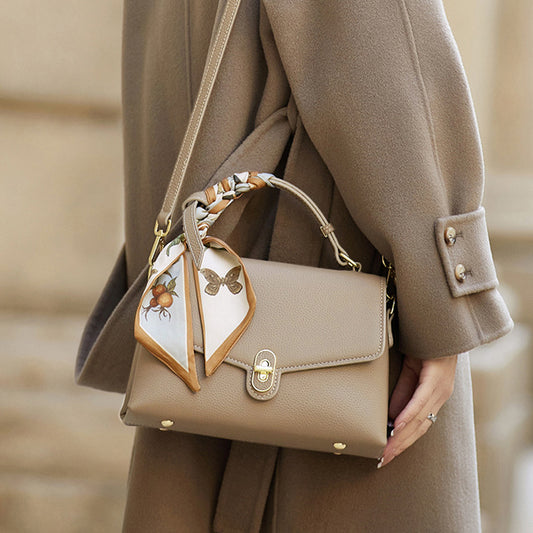 Women's Genuine Leather Design High-grade Fashion Soft Shoulder Bags