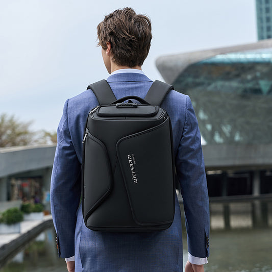 Men's Business Trendy Waterproof Large Capacity Trip Backpacks
