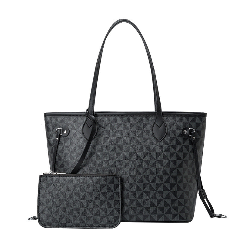 Women's High-grade Large Capacity Commuter Presbyopic Two-piece Shoulder Bags