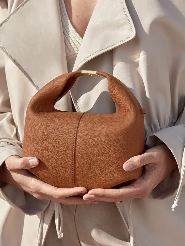 Women's French Minority Solid Color One Fashion Shoulder Bags