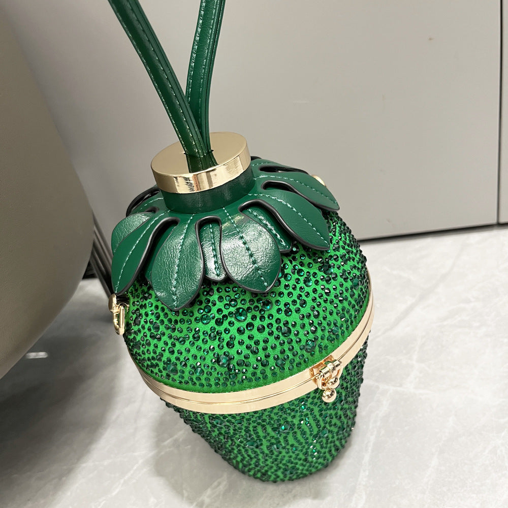Women's Graceful Comfortable Beautiful Rhinestone Dinner Handbags