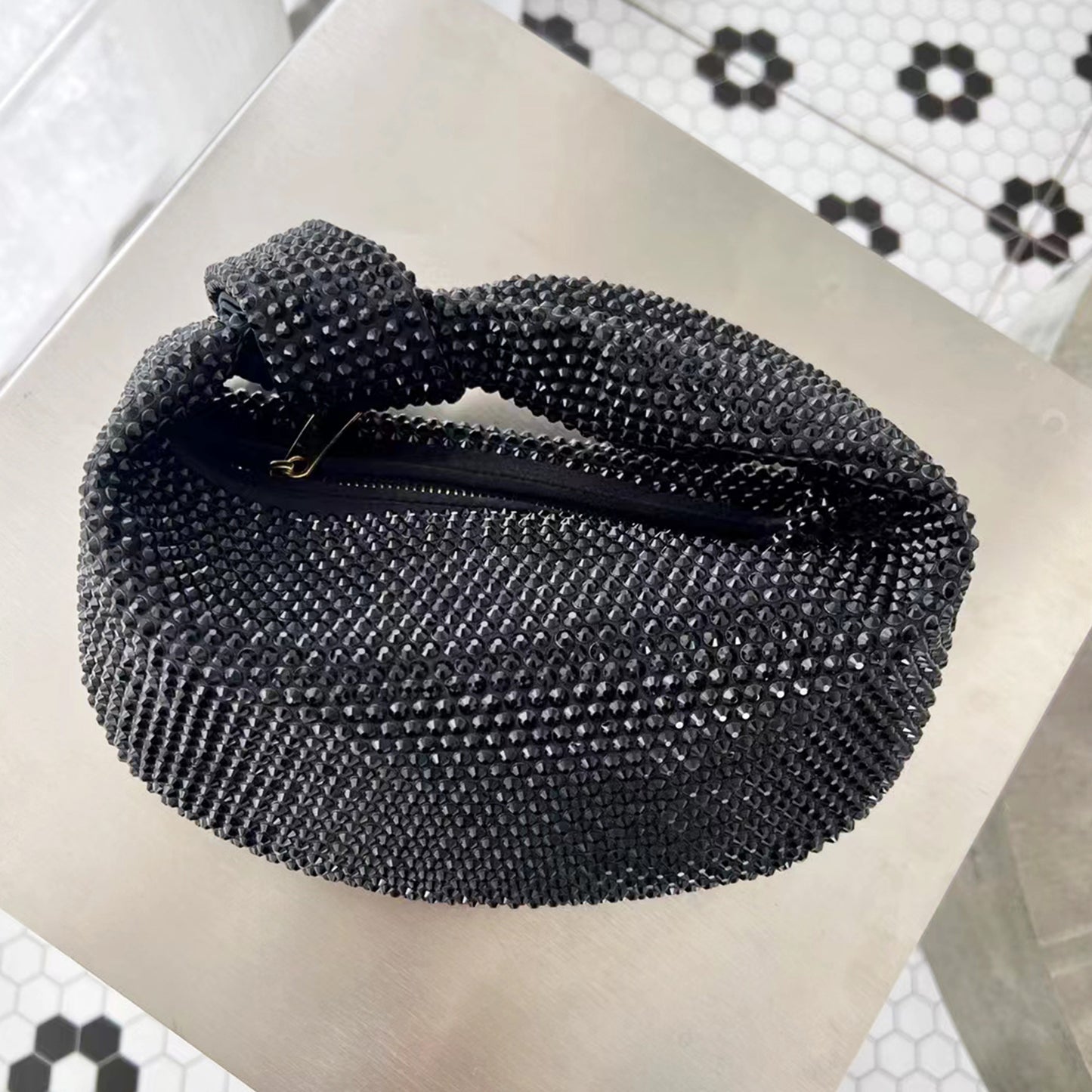Women's Trendy Niche Underarm Zipper Dumpling Western Style Crossbody Bags