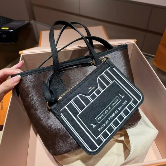 Women's Presbyopic Mini Shopping Wide Strap Tote Bags