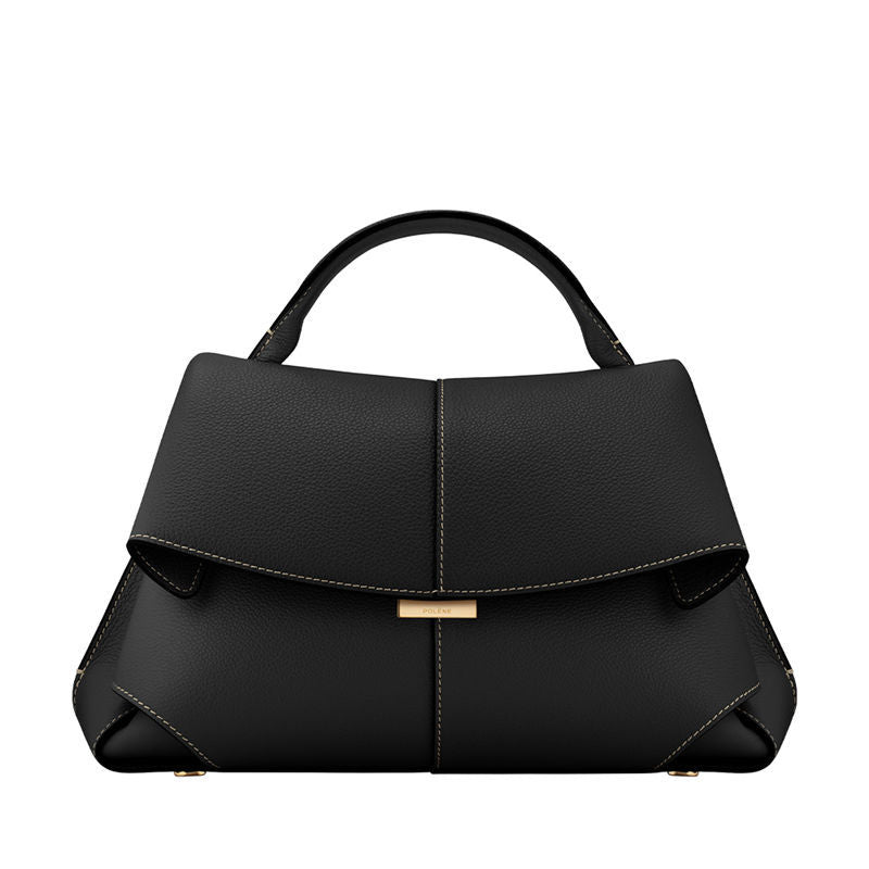 Women's Attractive French Niche High-grade Leather Bucket Bags
