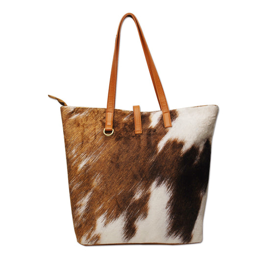 Plush Super Soft Cows Pattern Three-piece Makeup Shoulder Bags