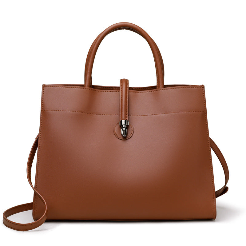Women's Cat Light Luxury Leather Large Capacity Bags