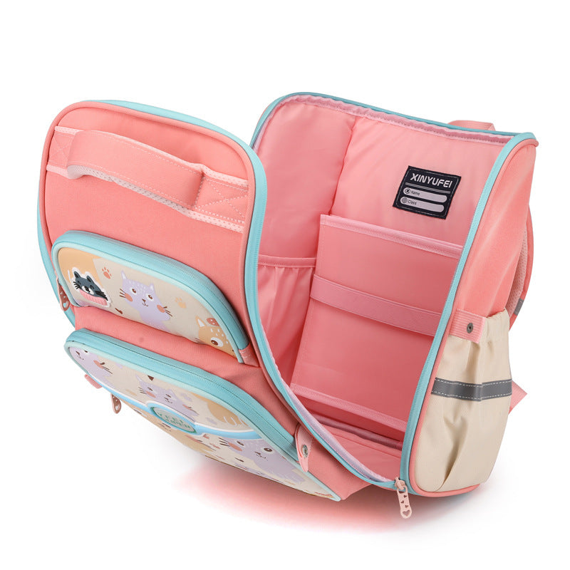 Primary Grade One Two Three To Six Burden Elementary School Students' Schoolbags