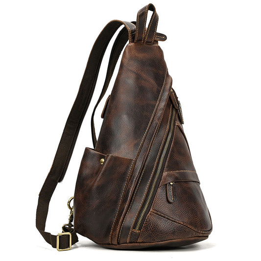 Fashion Crazy Horse Retro Top Layer Backpacks