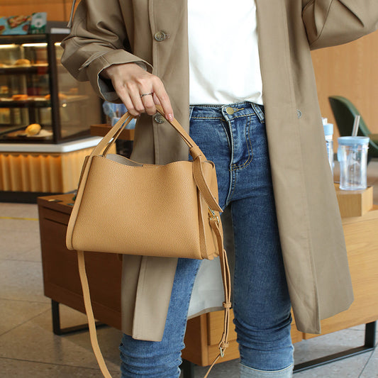Women's Classic Trendy Fashion Elegant Portable First Shoulder Bags