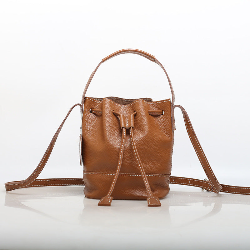 Women's Clearance Genuine Leather First Layer Cowhide Shoulder Bags
