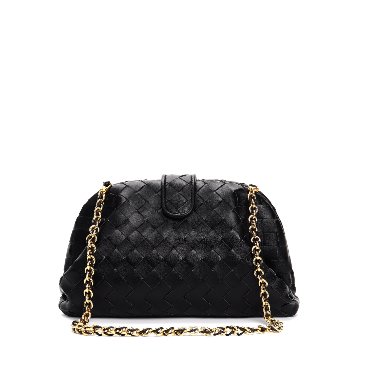 Women's Genuine Leather Woven Fashion Niche Cow Shoulder Bags