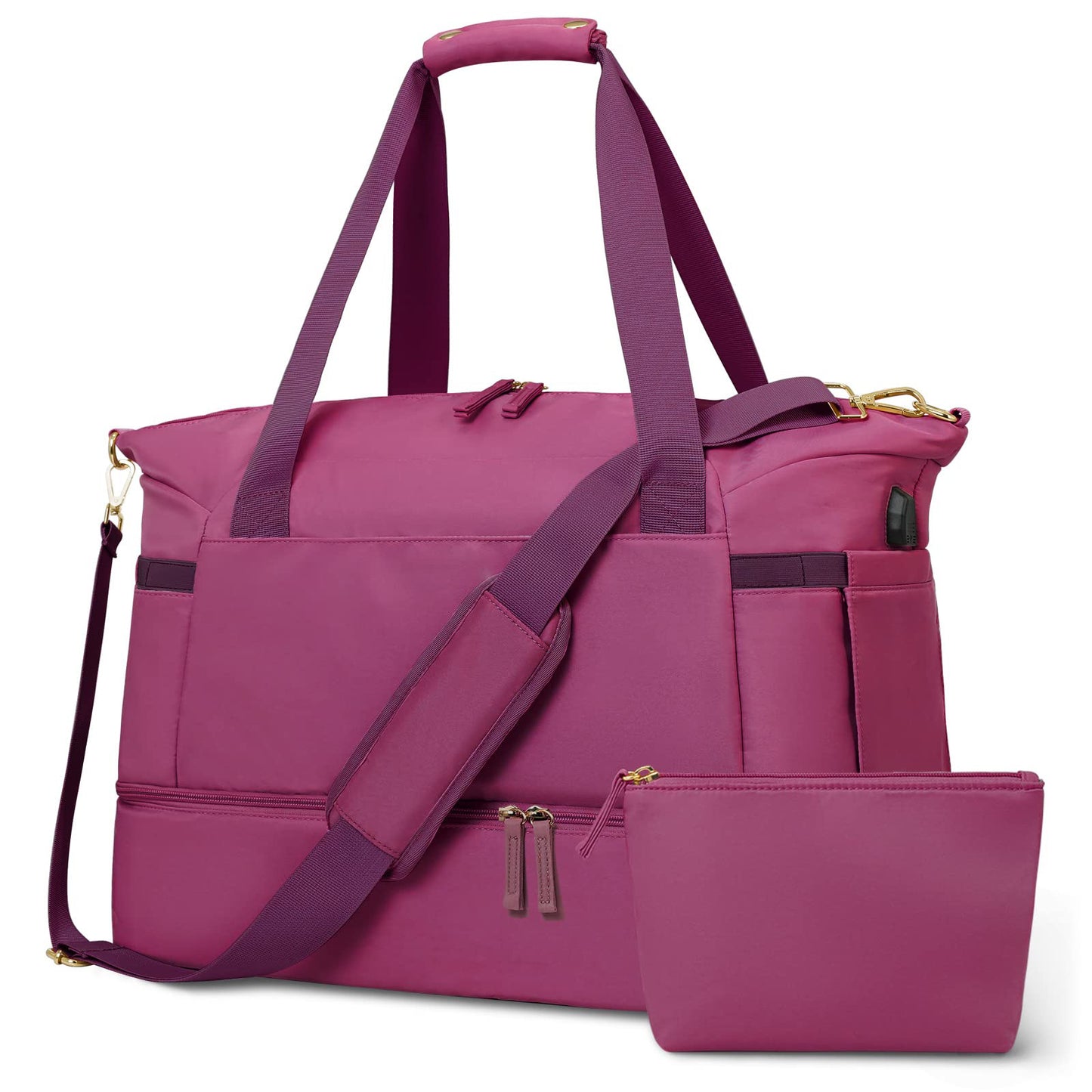 Women's Fitness Waterproof Breathable Durable Dry Wet Separation Travel Bags