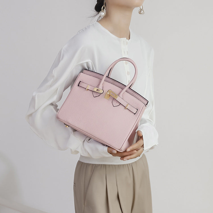 Women's Top Layer Cattlehide Leather Fashion Mini Shoulder Bags