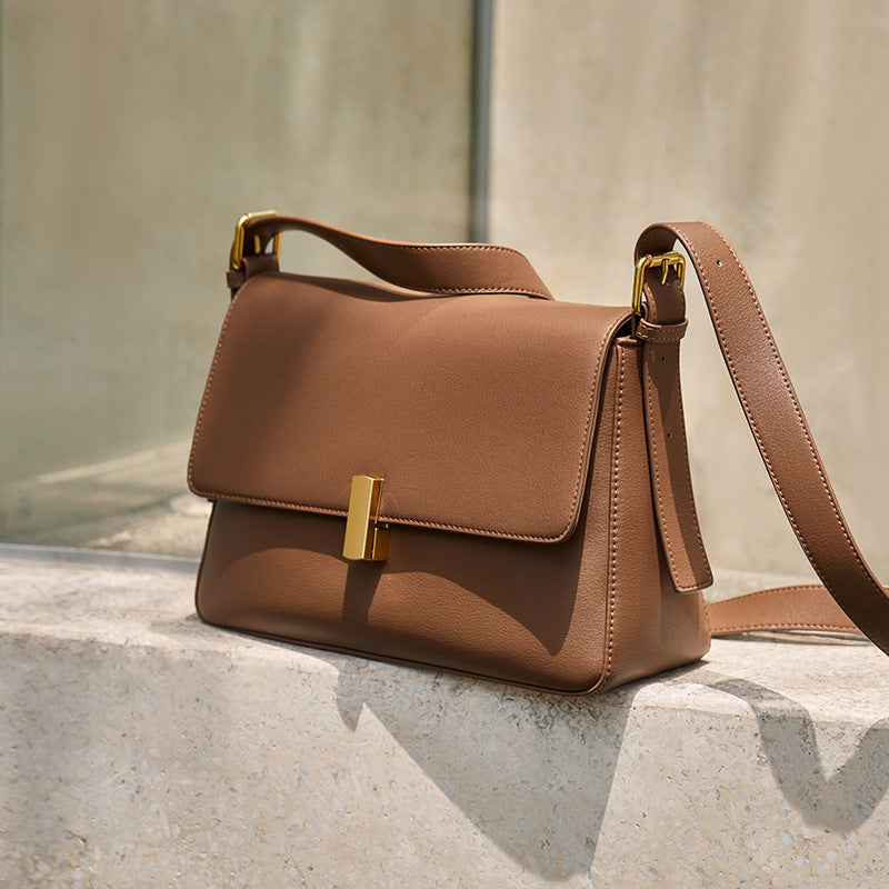 Women's Large Capacity High-grade Genuine Leather Underarm Shoulder Bags