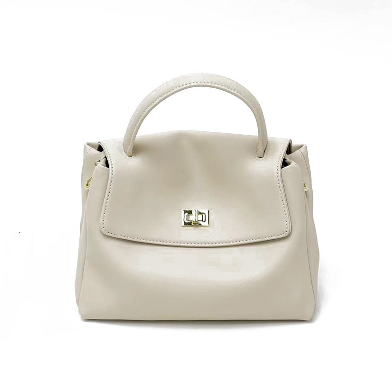 Women's Soft Texture Cowhide Summer Retro Versatile Shoulder Bags