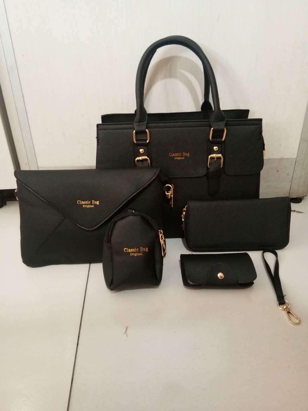 Women's Three-piece Korean Fashion Single Mother Portable Handbags