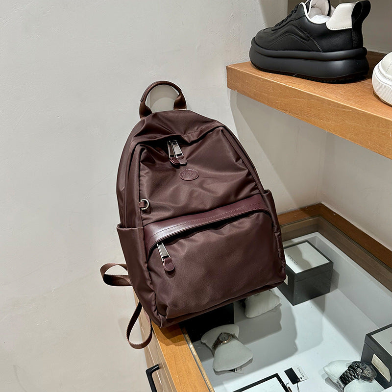 Women's Korean Fashionable Oxford Cloth Large Capacity Backpacks