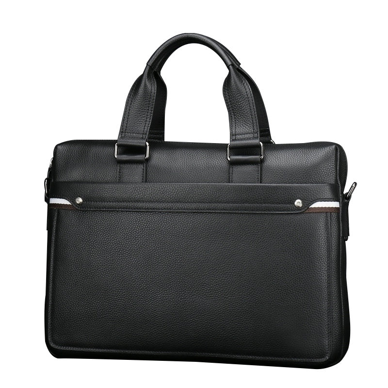 Men's Leather Business First Layer Leisure Korean Men's Handbags