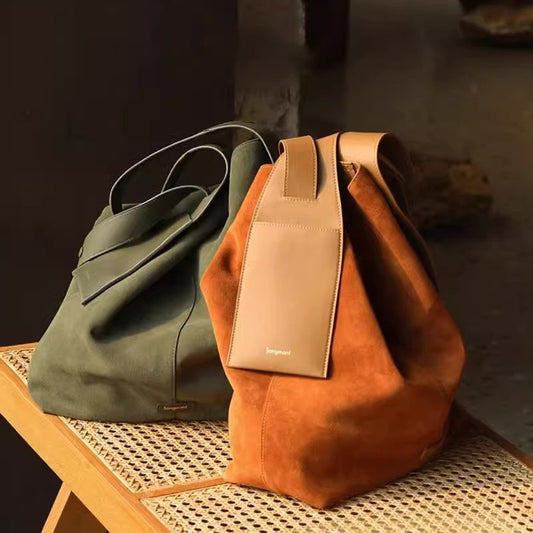 Loose Suede Under The Mountain Lazy Shoulder Bags