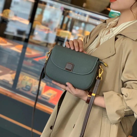 Women's Cowhide Elegant Niche Lightweight Genuine Leather Bags