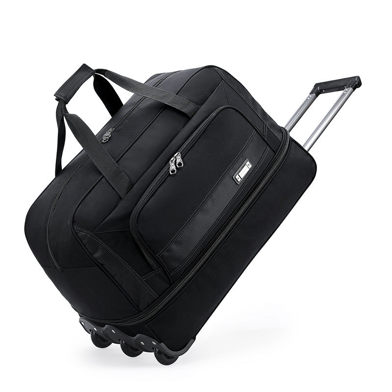 Cloth Large Capacity Expandable Three Wheels Travel Bags