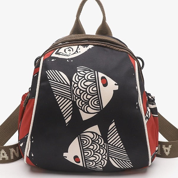 Pretty Fashionable Printed Trendy Double Single Backpacks