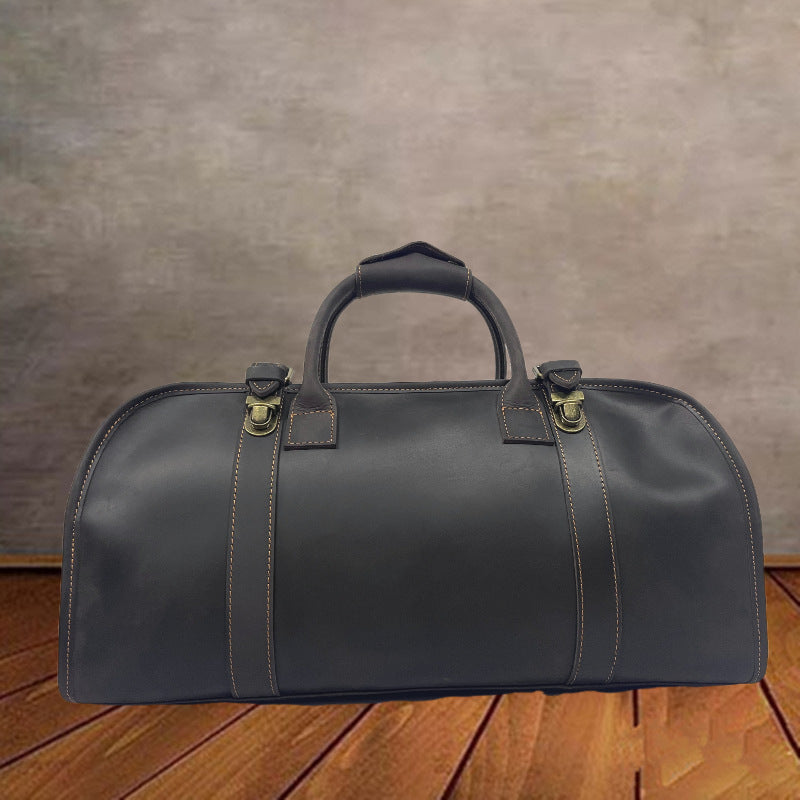 First Layer Cowhide Business Leather Large Travel Bags