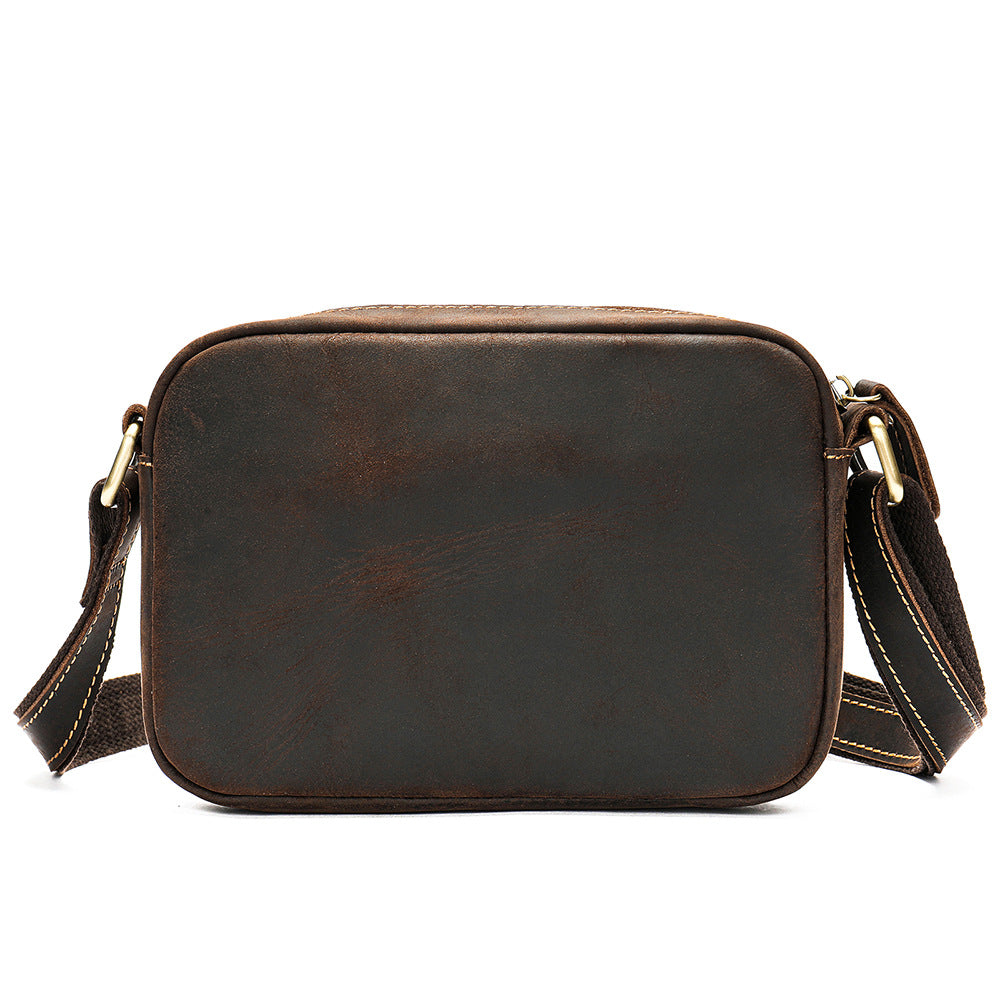 Men's Genuine Leather First Layer Cattlehide Fashion Men's Messenger Bags