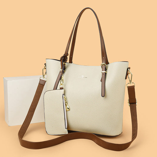 Women's Kangaroo Large Capacity Soft Fabric Fashionable Commuter Bags