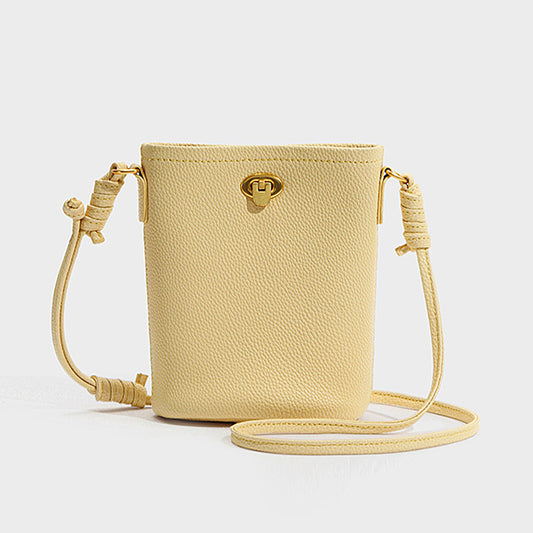 Women's Versatile Creative Popular Simple Leather Phone Bags