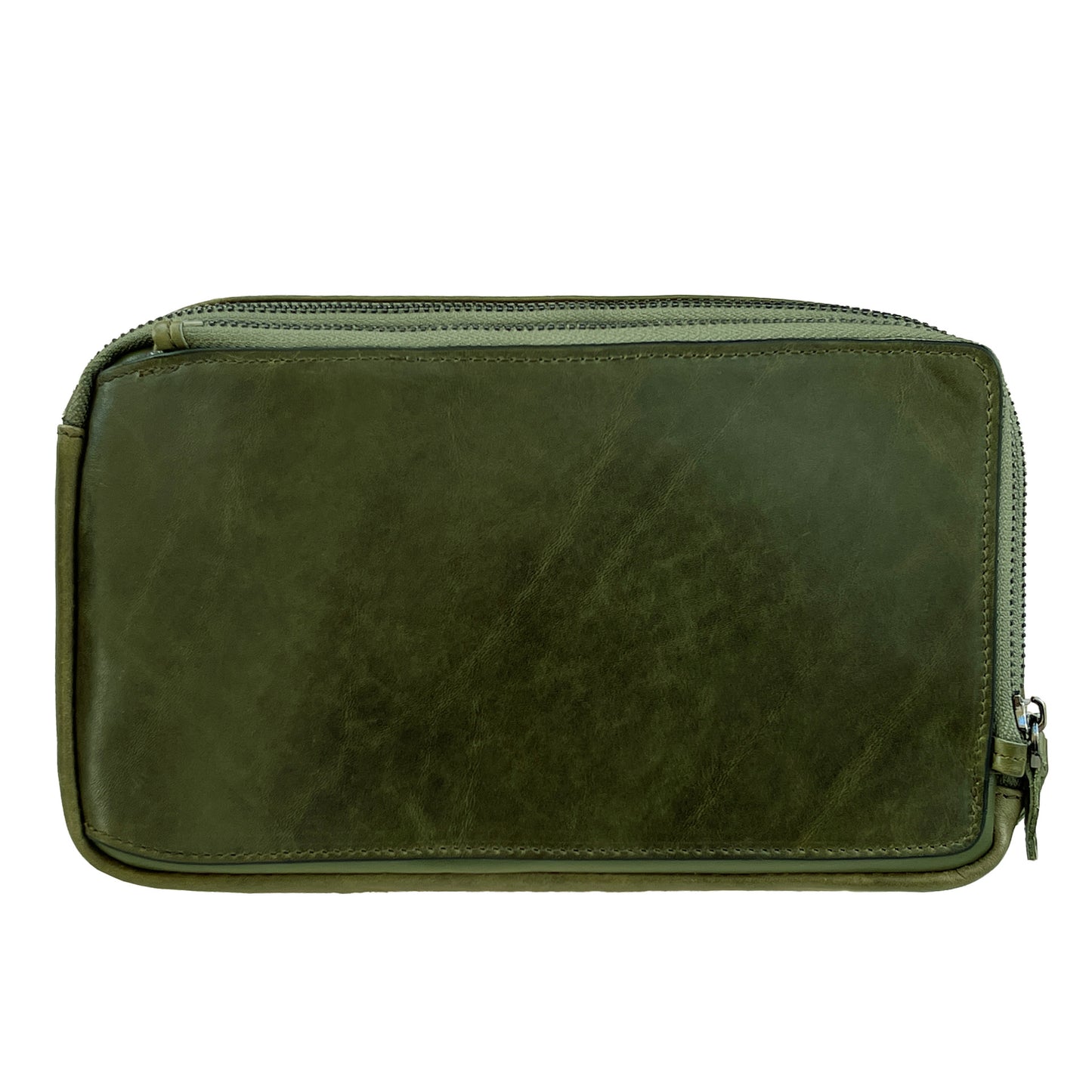 Men's Multifunctional Clutch Cowhide Leather Vintage Crazy Horse Men's Chest Bags